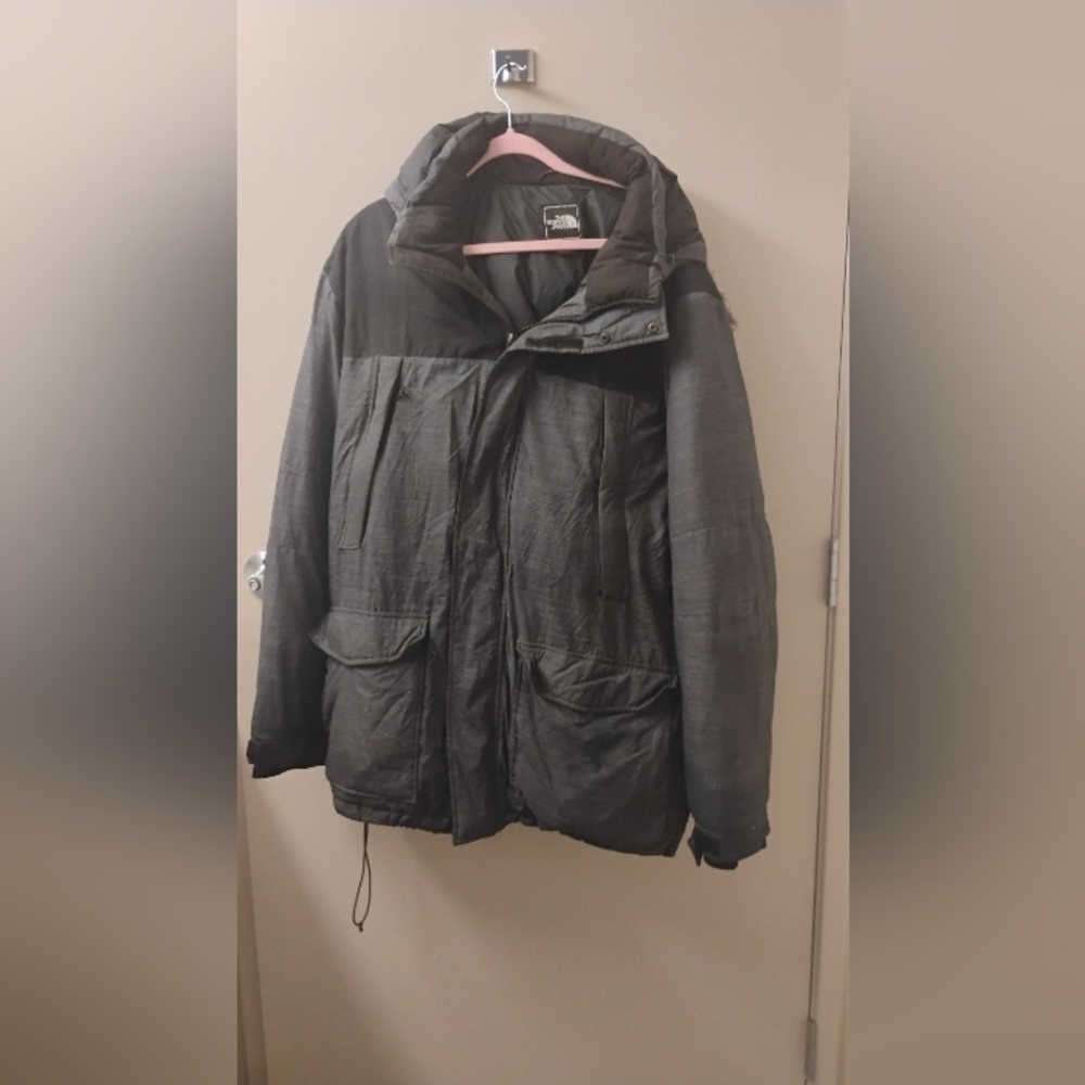 The North Face Mens 700 Down Fill Removable Hood Puffer Jacket Coat Sz XXL